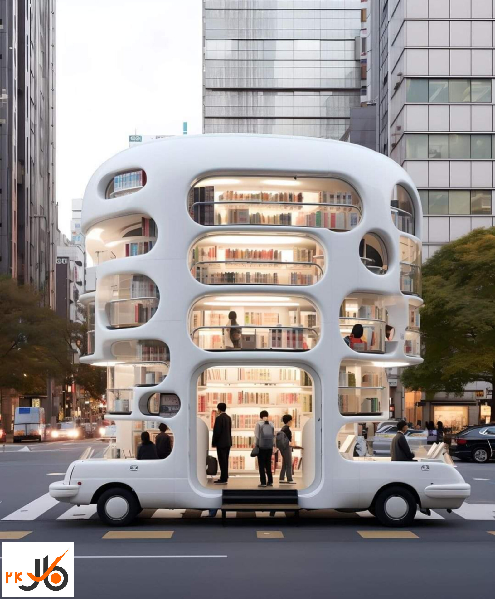 Mobile library in China