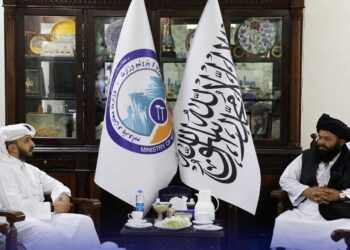 Hidayatullah Badri, the Minister of Mines and Petroleum of the Afghan caretaker government, held a highly important, official diplomatic meeting with Mirdaf bin Ali Al-Qashouti, the Ambassador of the State of Qatar to Kabul