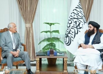 Muttaqi and Khalilzad Hold Talks on Expanding Kabul–Washington Relations